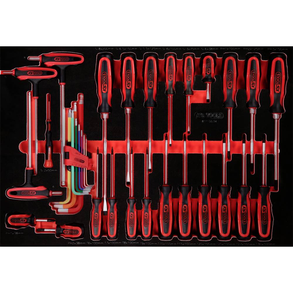 KS Tools 811.0034 Schroevendraaierset
