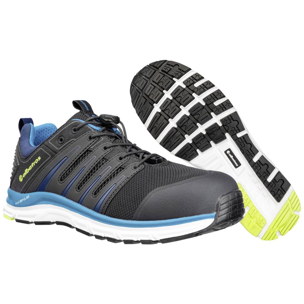 Albatros BREEZE IMPULSE LOW S1P ESD HRO SRA 647520241000038 Veiligheidsschoenen S1 Schoenmaat (EU): 38 Zwart/blauw 1 paar