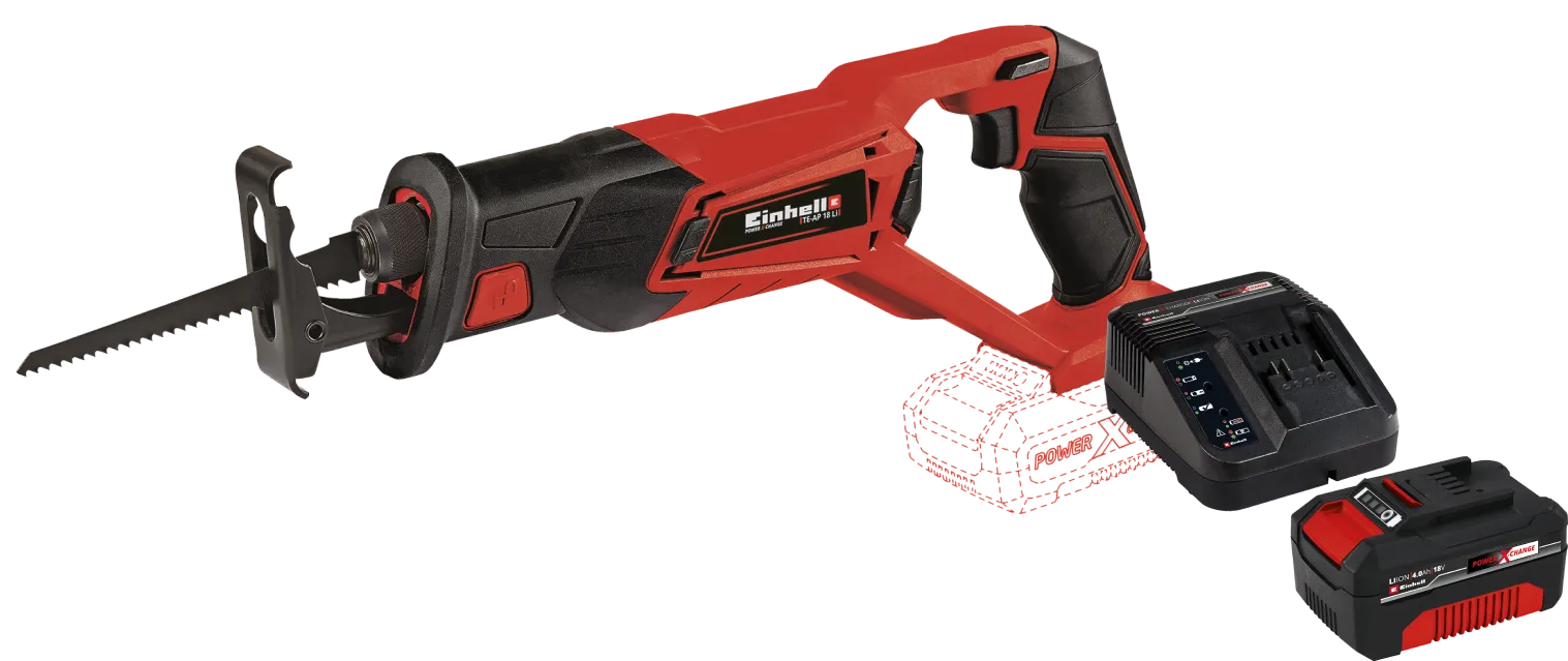 Einhell TE-AP 18/22 Li Solo +  18 V/4.0 Ah Starter Kit - Power X-Change