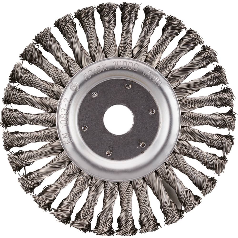 Rhodius 353079  SRBZ, 8 stuks ronde borstel 178 x 13 x 42 x 22,23 mm, geklopt, Topline, Made in Germany, voor staal 8 stuk(s)