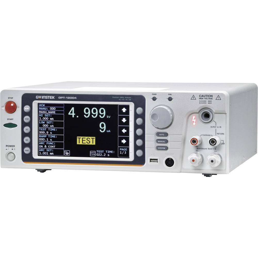 GW Instek GPT-12004 Isolatiemeter