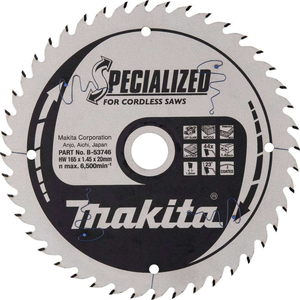 Makita B-53746 Cirkelzaagblad 1 stuk(s)