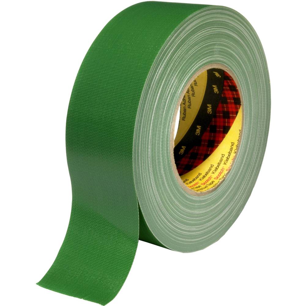 Scotch 389GR50 Textieltape  Groen (l x b) 50 m x 50 mm 1 stuk(s)