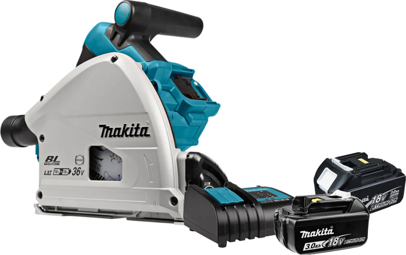 Makita DSP600ZJ + 3,0 Ah (2x) en lader