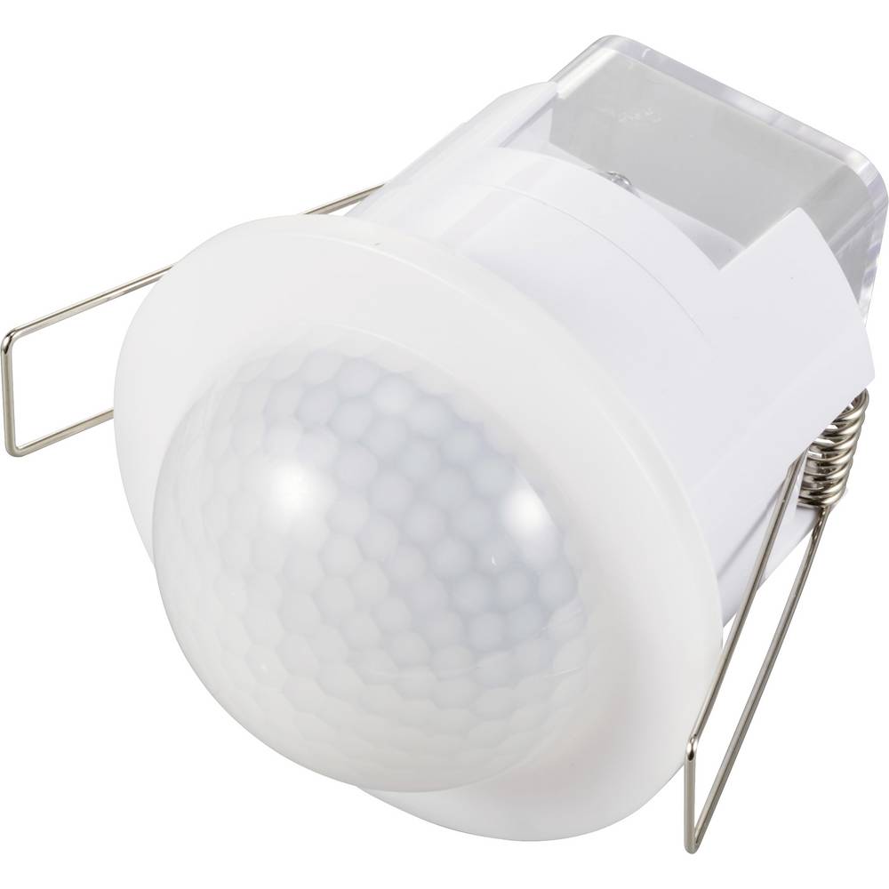 Sygonix SY-6733034 Bewegingsmelder (plafond) Plafond, Inbouw (in muur) 360 ° Relais Wit IP54