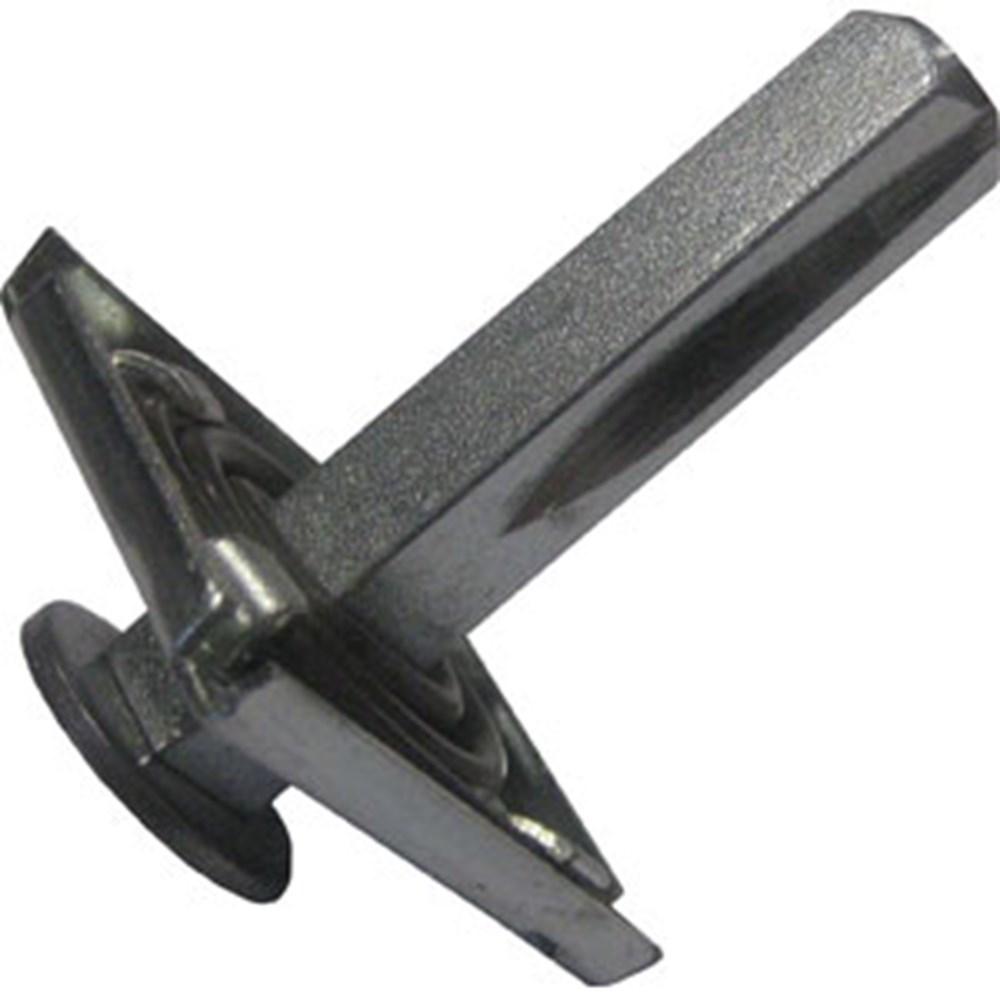 Intersteel Stift met veerplaatje vierkant