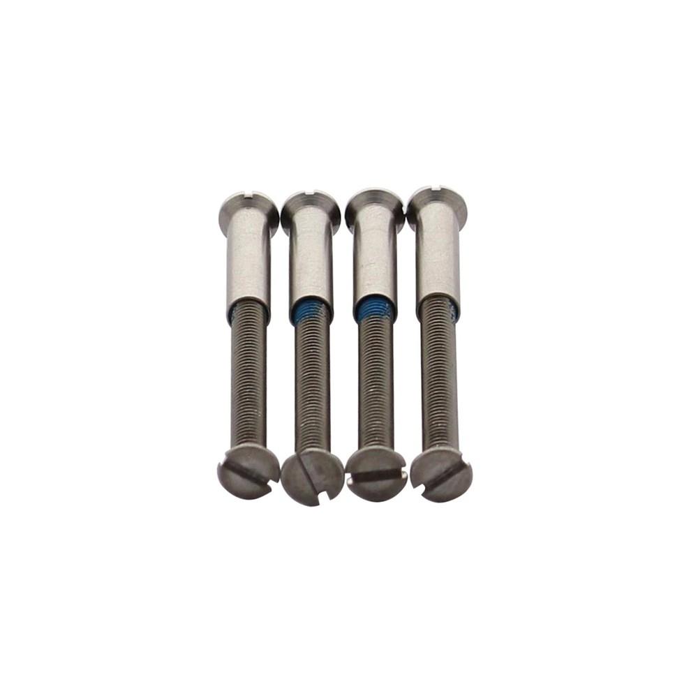 Intersteel Accessoireset H: 4 patentboutjes M4x40mm met hulsjes M4 rvs