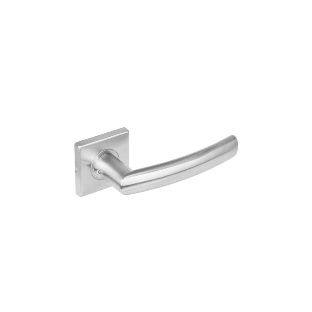 Intersteel Gatdeel 1248 Blok op rozet vierkant dubbel geveerd RVS