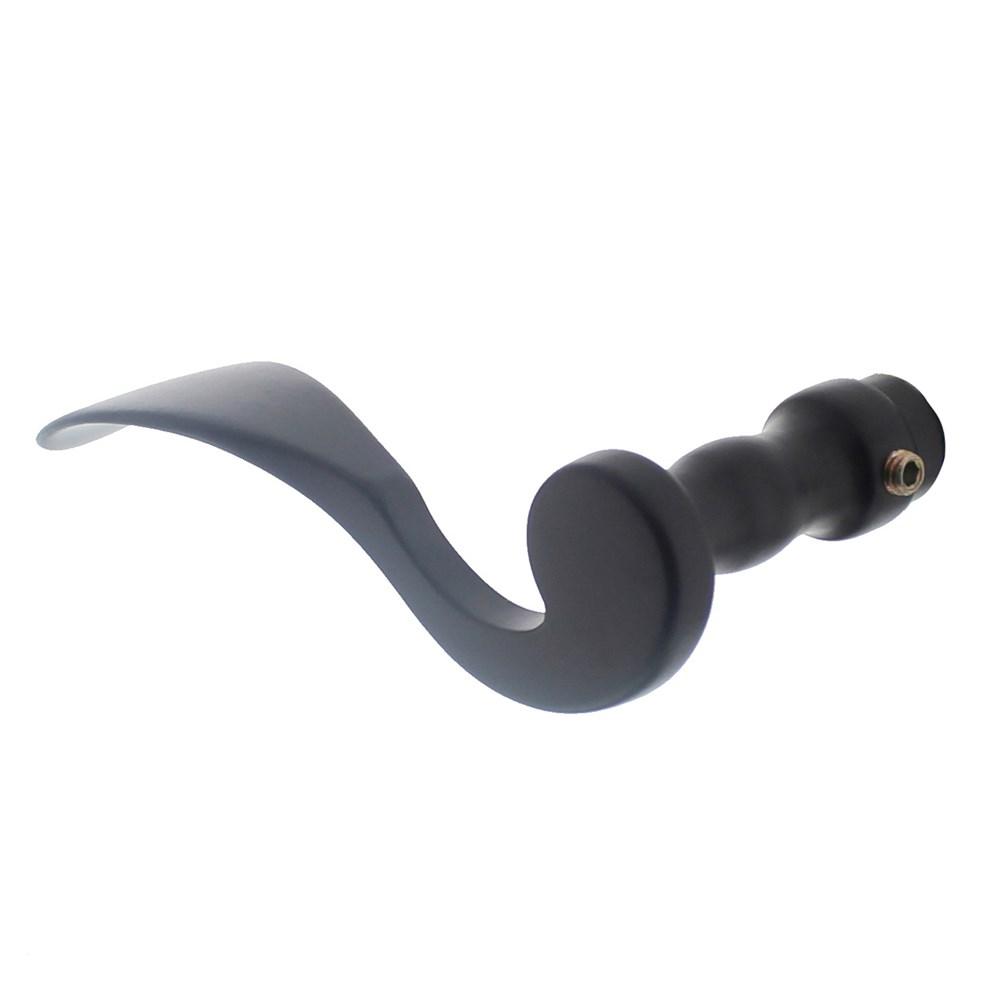 Intersteel Gatdeel links Lepel mat zwart