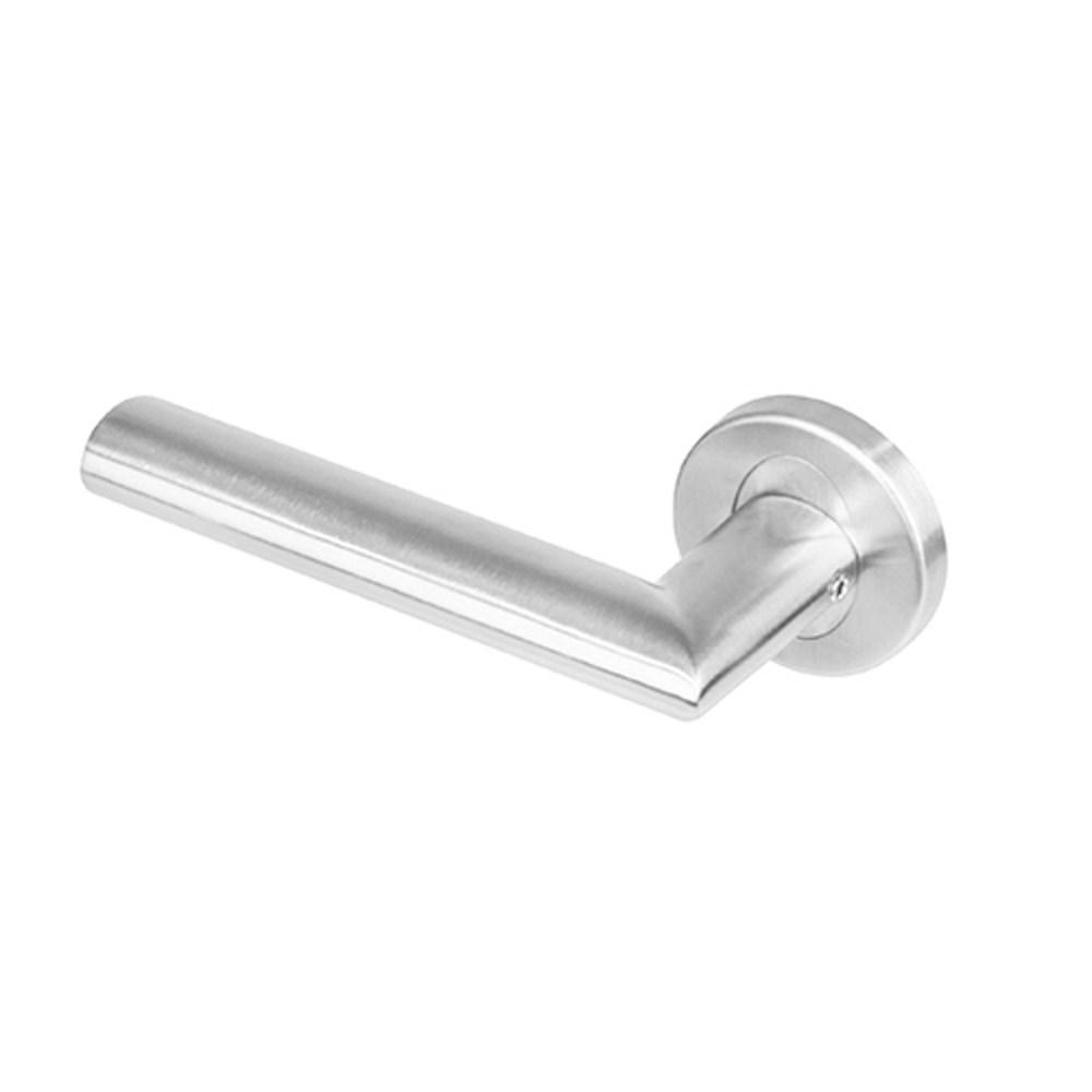 Intersteel Gatdeel links 1283 Girona op rond rozet staal met 7mm nok RVS
