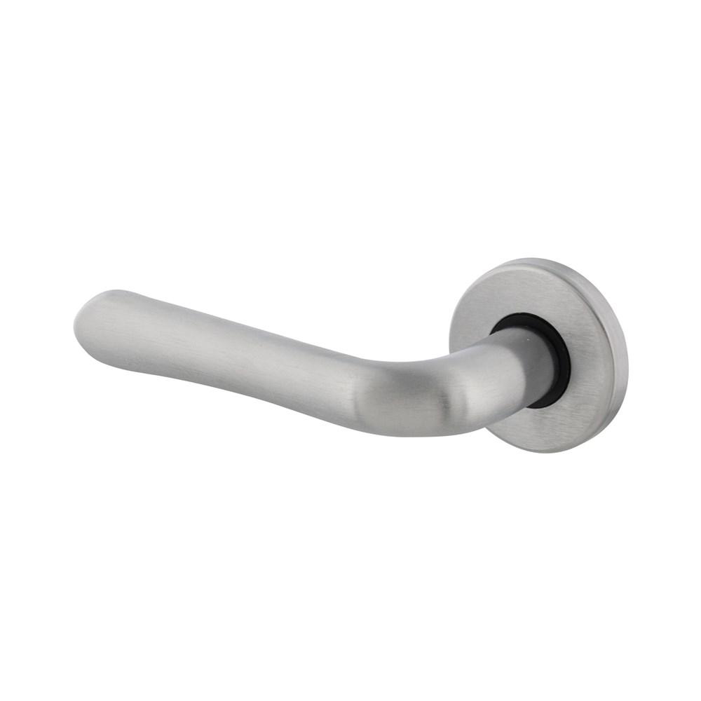 Intersteel Gatdeel links Saturnus op rozet chroom mat