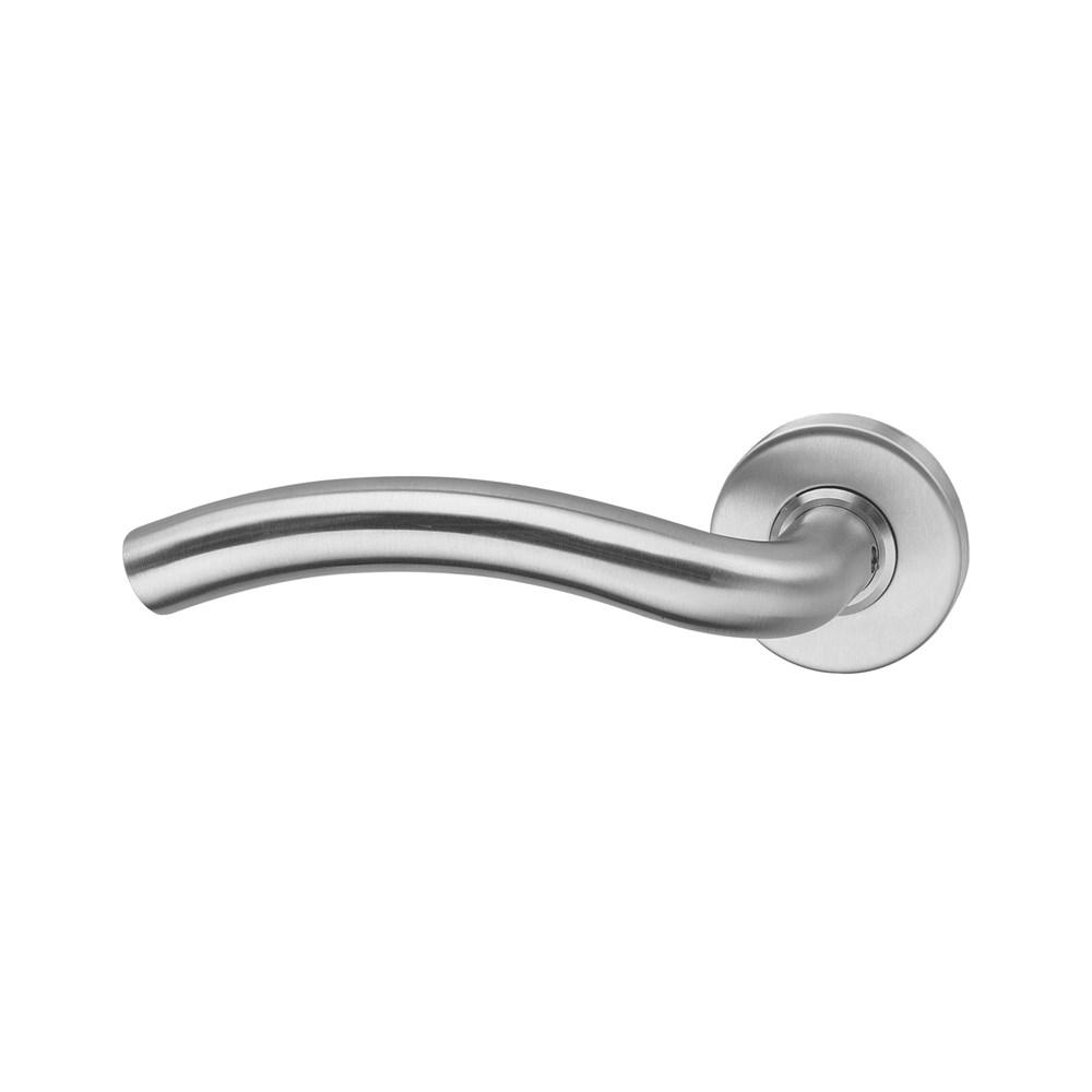 Intersteel Gatdeel links Lisa op rozet met ring met veer RVS