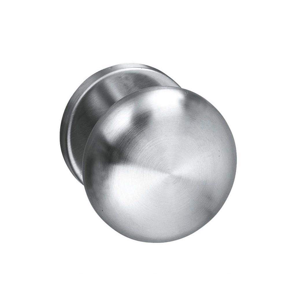 Intersteel Gatdeel Paddenstoel op rozet met ring RVS
