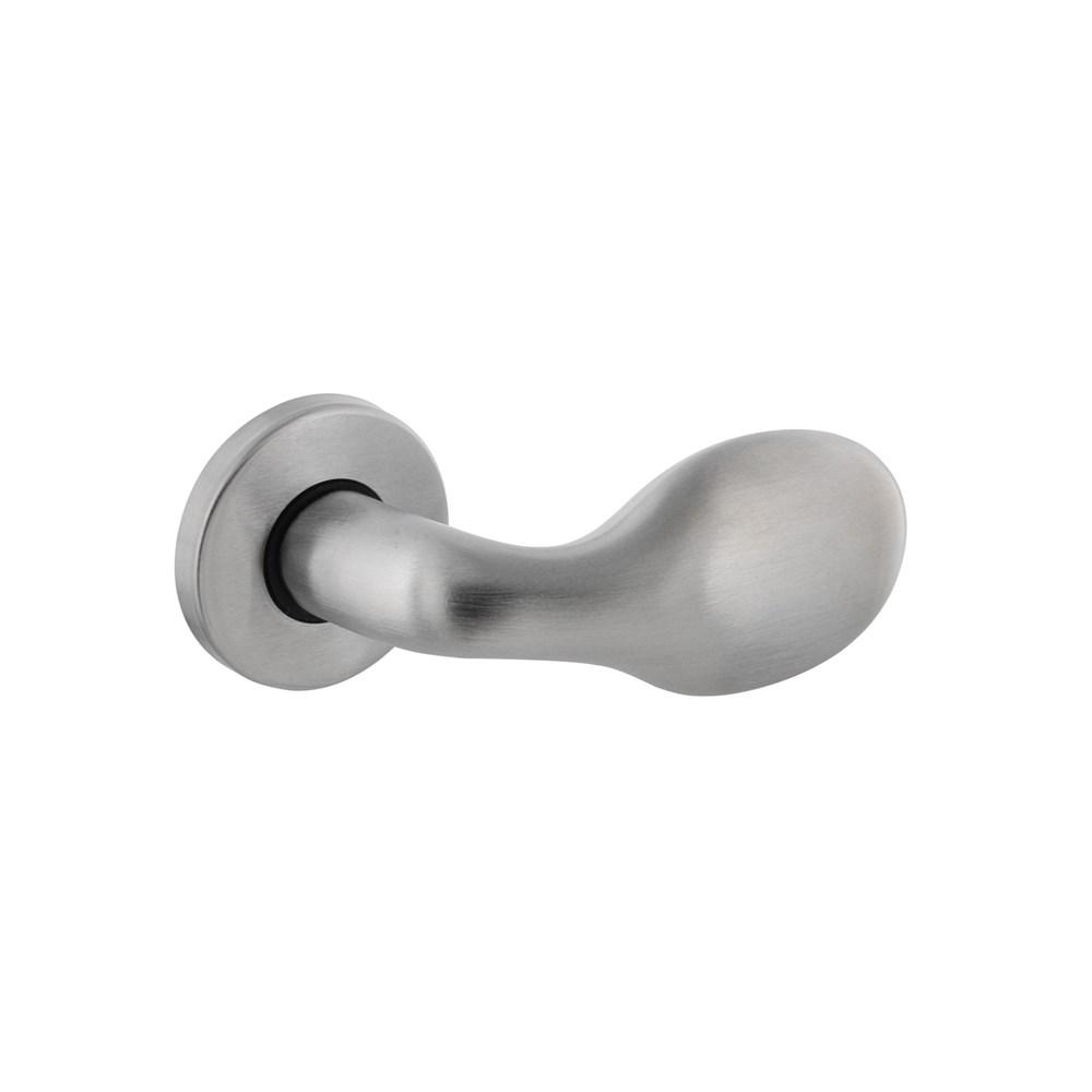 Intersteel Gatdeel rechts Druppel op rozet chroom mat