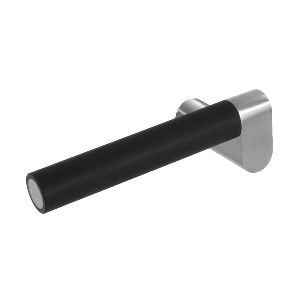Intersteel Gatdeel links Munnikhof Dock Black met rozet rond plat verdekt RVS