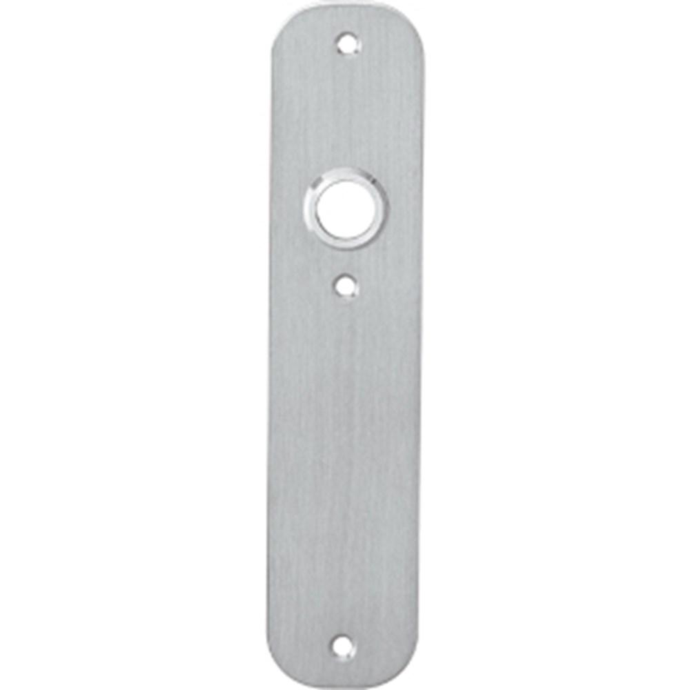 Intersteel Schild plat 190x42x2mm profielcilindergat 92mm RVS