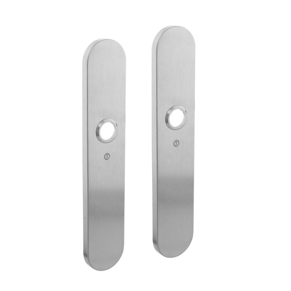 Intersteel Schild verdekt 220x42mm blind RVS