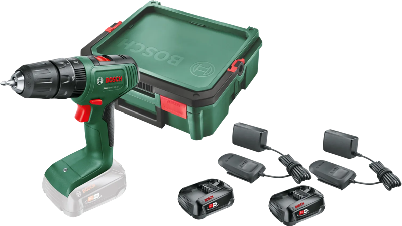 Bosch EasyImpact 18V-40 2,5 Ah Accu (2x) SystemBox S Starterspakket