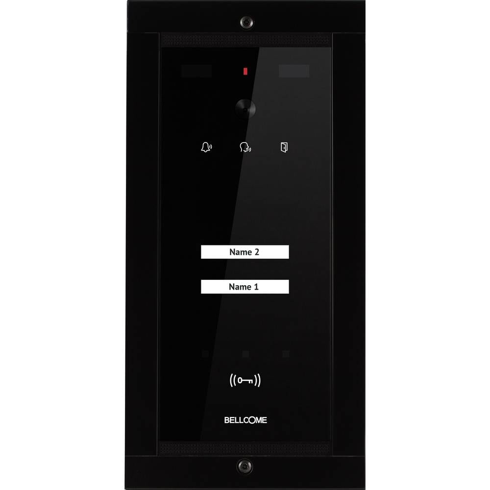 Bellcome Advanced Buitenunit voor Video-deurintercom Kabelgebonden 1 stuks Zwart