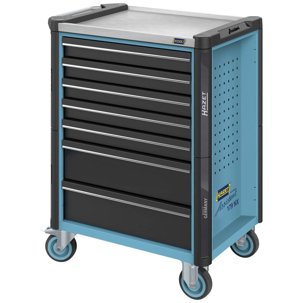 Hazet 179NX-8/228 Werkplaatswagen Kleur (specifiek): Zwart, Blauw