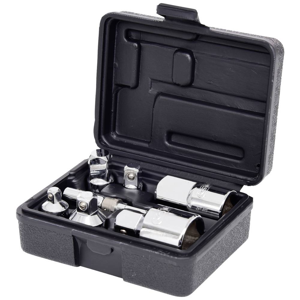 KS Tools 918.0707 9180707 Dopsleuteladapterset Aandrijving 1/4 (6.3 mm), 3/8 (10 mm), 1/2 (12.5 mm), 3/4 (20 mm) 1 stuk(s)