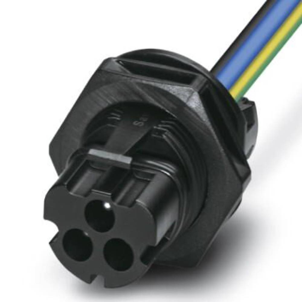 Phoenix Contact 1409219 Apparaatconnector achterwand PRC 3-FT25-MC2,5-150 Zwart, Blauw, Groen, Geel Inhoud: 10 stuk(s)