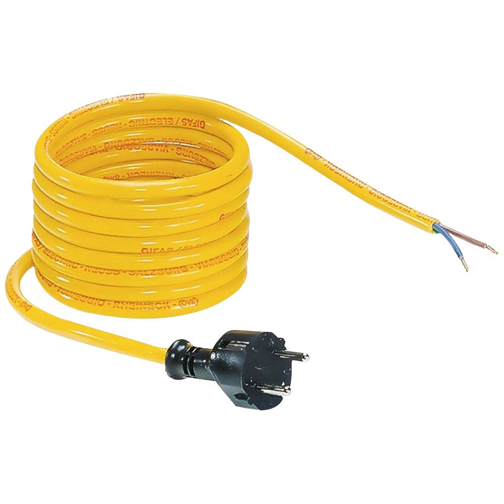 Gifas Electric 112737 Aansluitkabel Stroom Geel 5 m