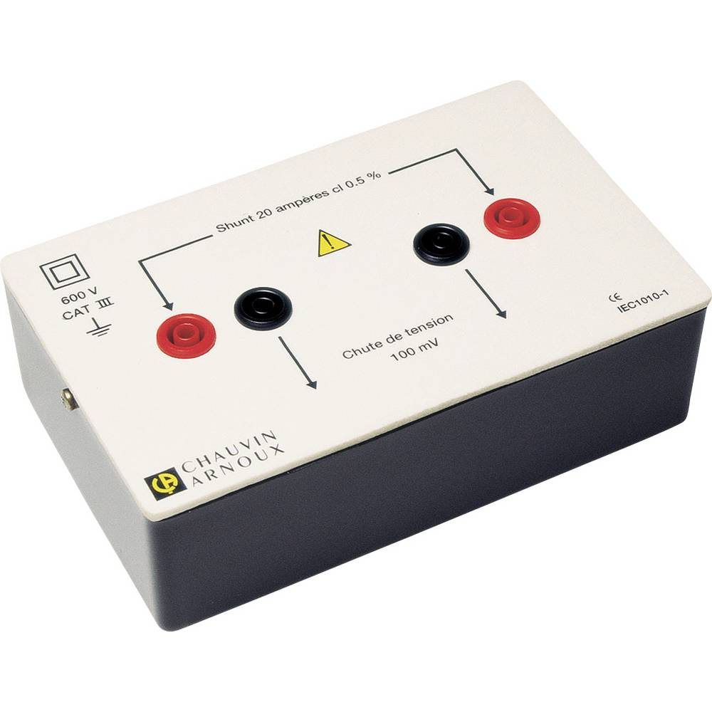 Chauvin Arnoux Meetstroom 30 A Spanningsverval (num) 300 mV Nevenweerstand 30 A - 300 mV