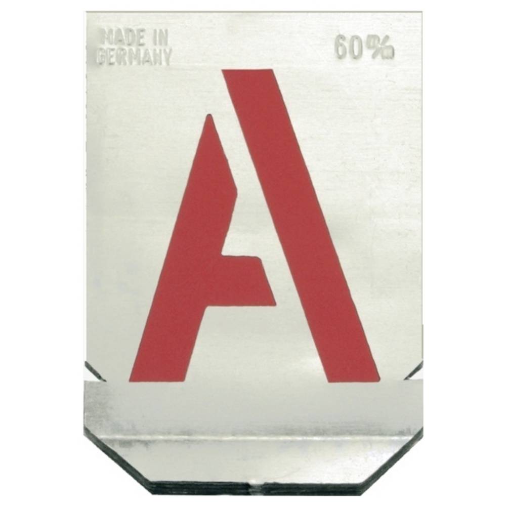 Alarm Werkzeuge 56036884 Lettersjablonen