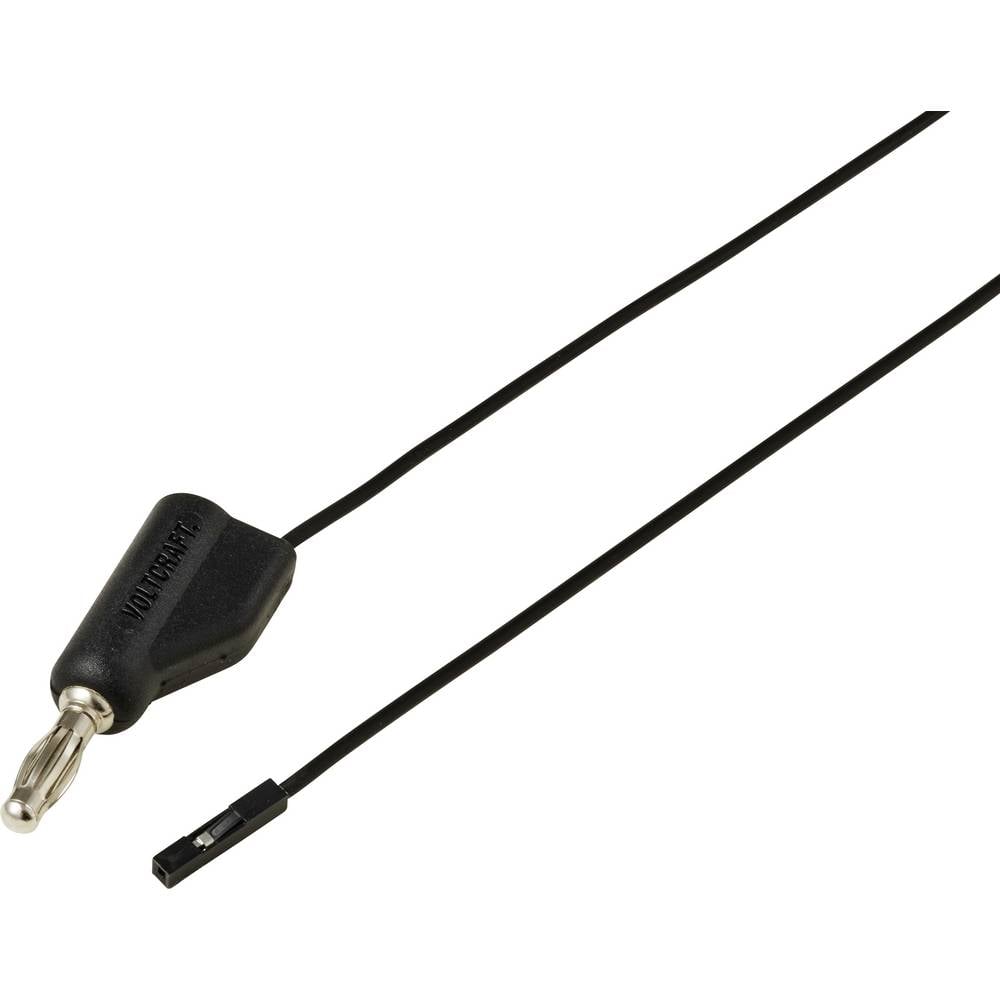 VOLTCRAFT MSL-315 rot Meetsnoer 4mm-stekker Bus 0,64 mm 1 m Rood 1 stuk(s)