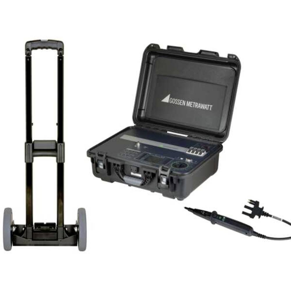 Gossen Metrawatt Starterpaket PROFiTEST PRIME VDE-tester, Installatietester Kalibratie (DAkkS) VDE-norm 0100, 0100-600, 0105, 0105-100, 0113, 0122, 0126, 0413,