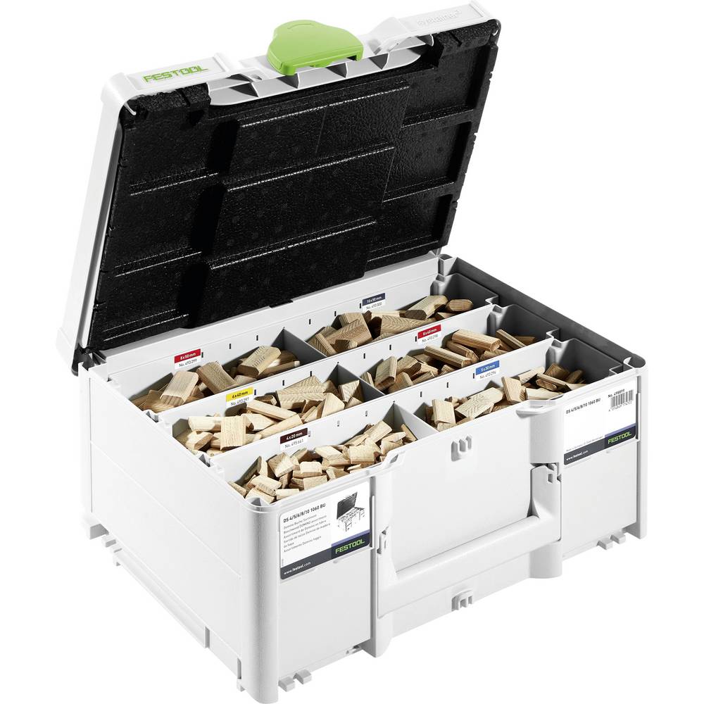 Festool 576794 DS 4/5/6/8/10 1060 BU Plugassortiment 396 mm 1 set(s)