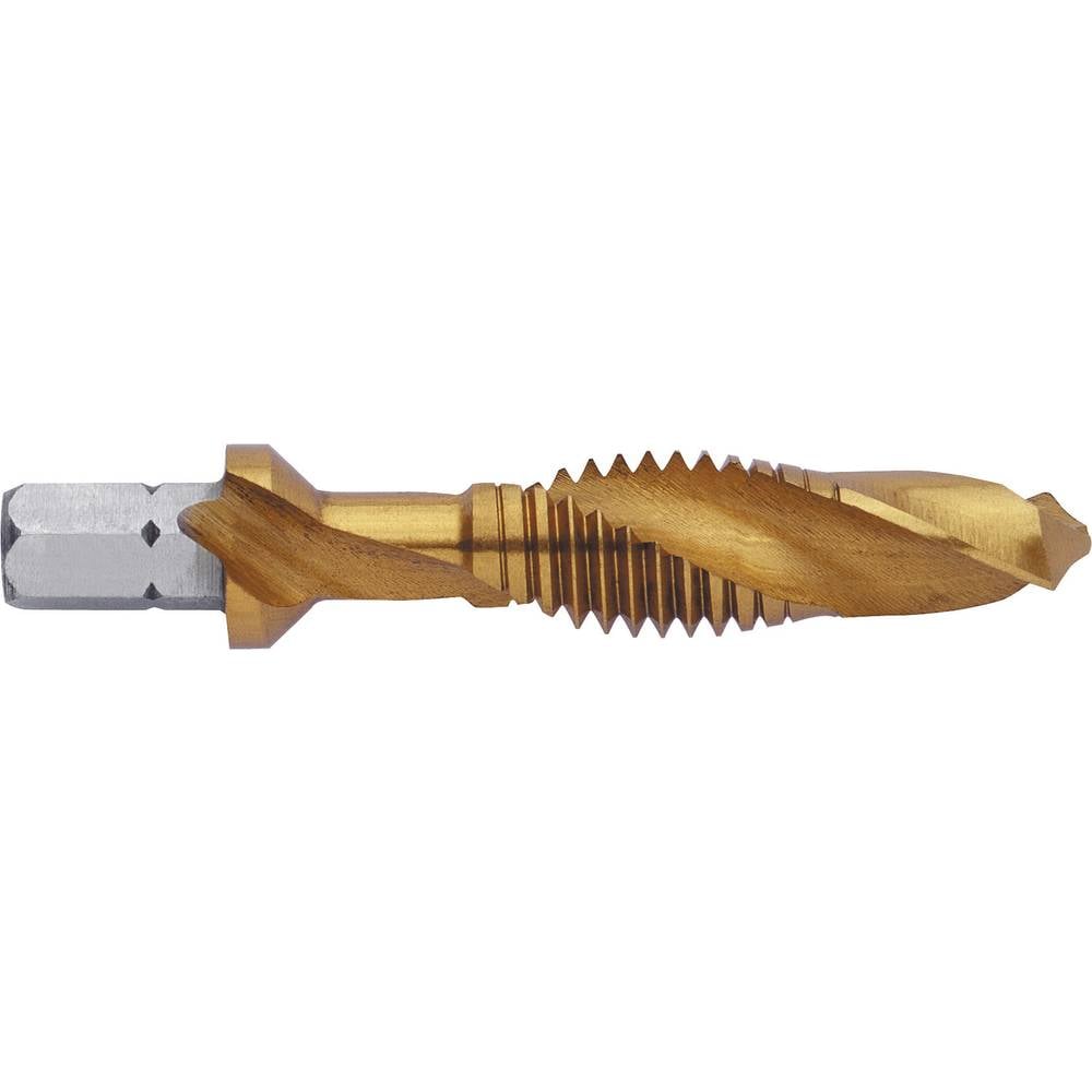 Exact 5923 Combinatietapboor Metrisch M5 0.8 mm Rechtssnijdend DIN 3126 HSS 1 stuk(s)