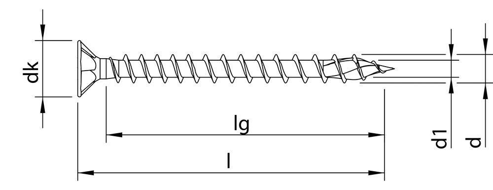 Heco SPNPLSCHR VZ PK PD 4,0X50/500