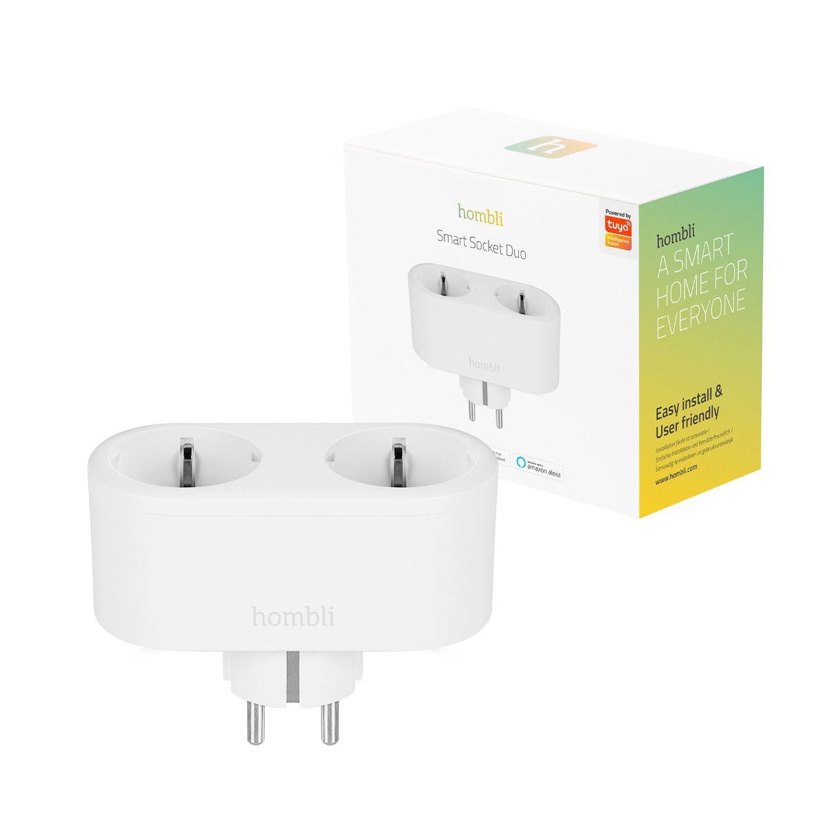 Hombli Smart Socket Duo EU Stekker - 