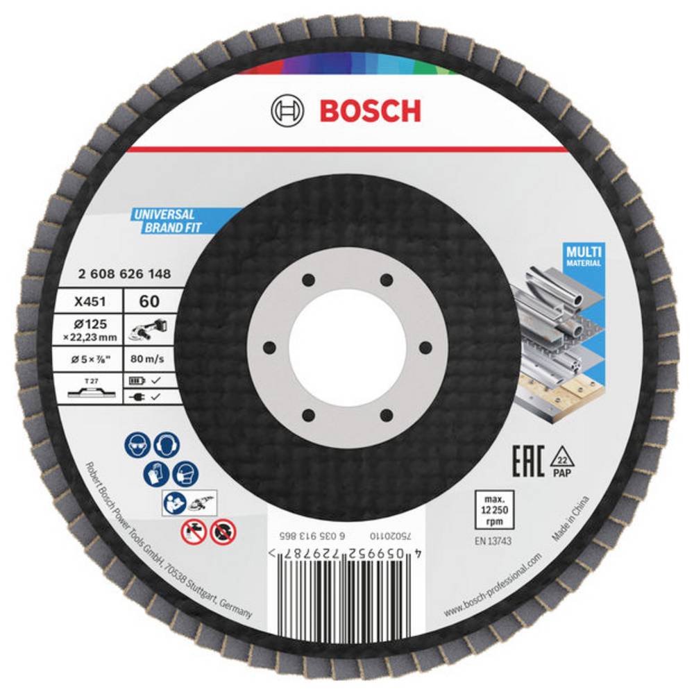 Bosch Accessories 2608626121 Lamellenschuurschijf 1 stuk(s)