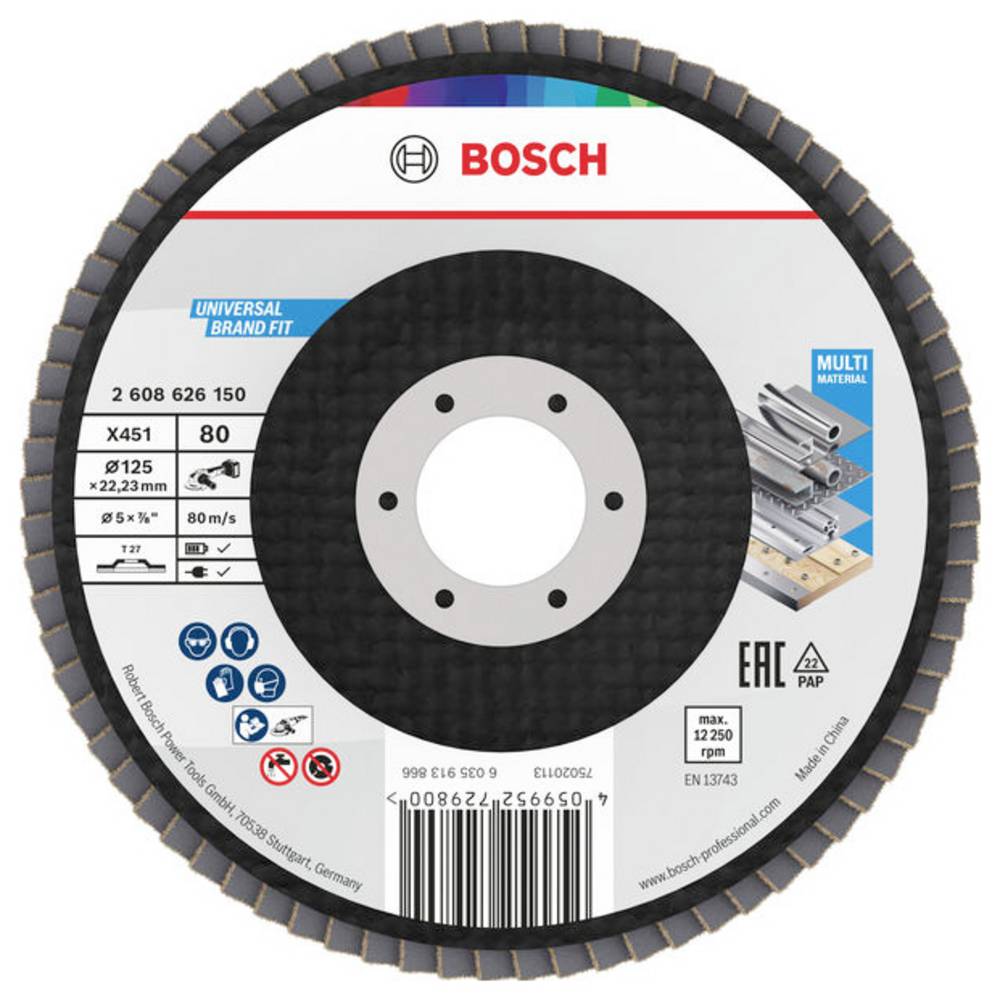 Bosch Accessories 2608626150 Lamellenschuurschijf 1 stuk(s)