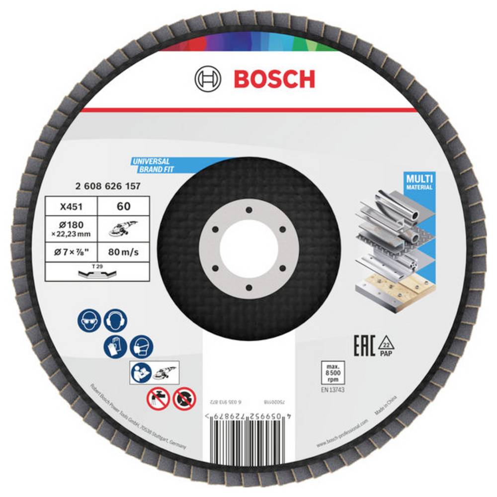 Bosch Accessories 2608626157 Lamellenschuurschijf 1 stuk(s)