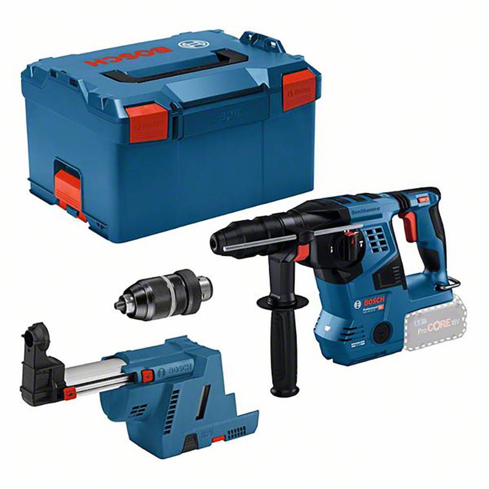Bosch Professional GBH 18V-28 CF + GDE -Accu-boorhamer Zonder accu, Zonder lader, Incl. koffer