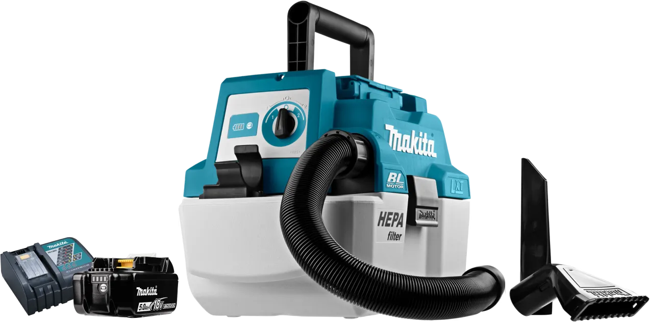 Makita DVC750LZX1 5,0 Ah Accu Starterspakket