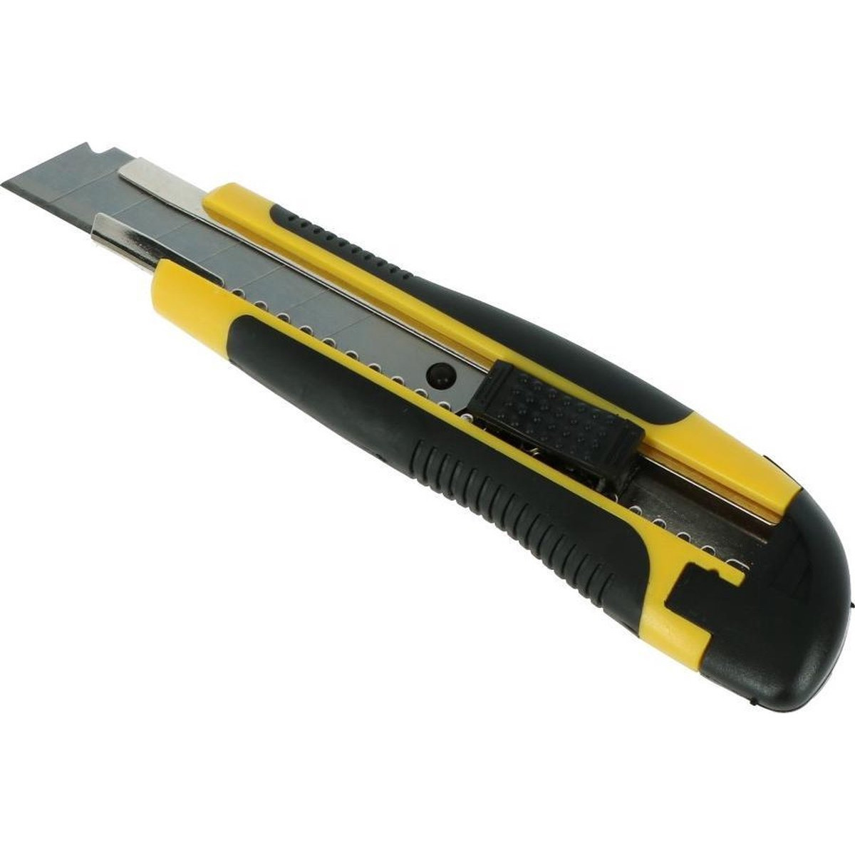 Benson Afbreekmes - profi - snijmes - werkmes - 18 mm - geel -