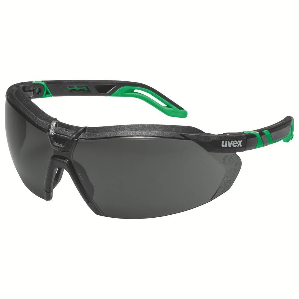 Uvex i-5 9183045 Veiligheidsbril Zwart, Groen