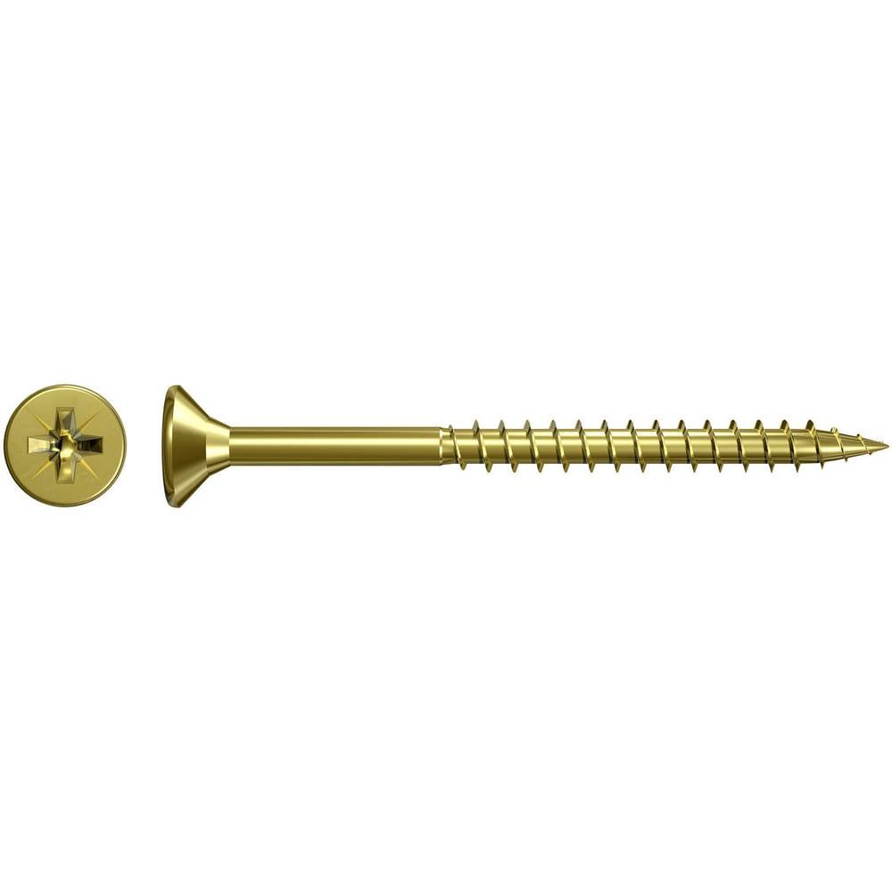 Fischer 551184 Spaanplaatschroef 5 mm 45 mm Kruiskop Pozidriv Galvanisch verzinkt 500 stuk(s)