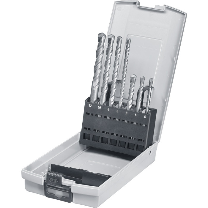 KWB HB 44 SDS-Plus Hamerborenset 7-delig, 110/160mm Boorset