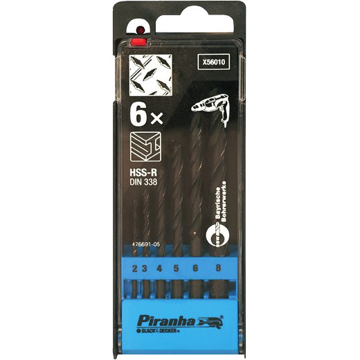 BLACK+DECKER Cassette Boren HSS X56010-QZ Boorset