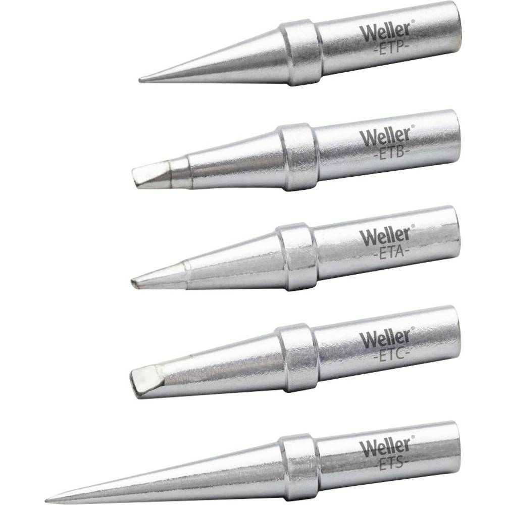 Weller Soldeerpuntset Beitelvorm, Ronde vorm, Puntvorm Inhoud: 1 set(s)