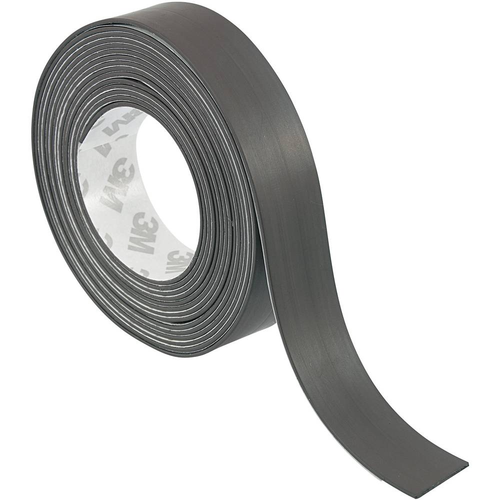 Conrad Components S513-335 393810 Magneettape S513-335 Zwart (l x b) 3 m x 35 mm 1 stuk(s)