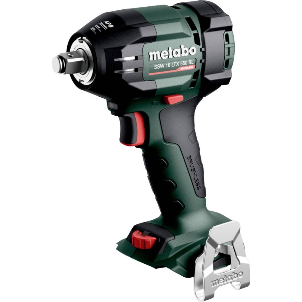 Metabo SSW 18 LTX 550 BL 602404850 Accu-slagmoersleutel 18 V Aantal meegeleverde accus: 0 Li-ion