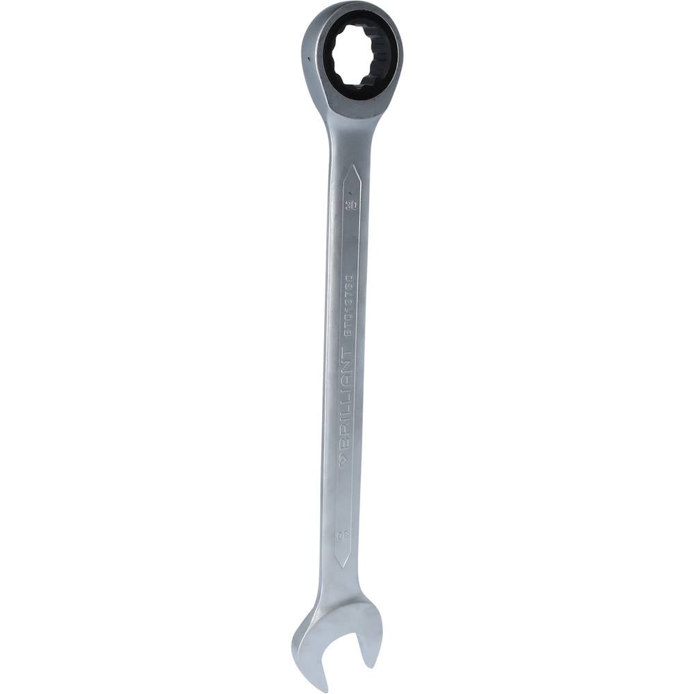 Brilliant Tools BT013730 BT013730 Ringsleutel met ratel Sleutelbreedte (metrisch) 30 mm