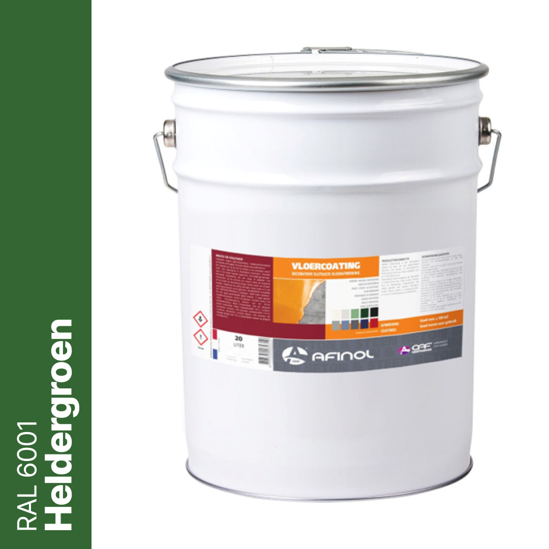 Afinol Vloercoating Heldergroen (RAL 6001) 20 liter